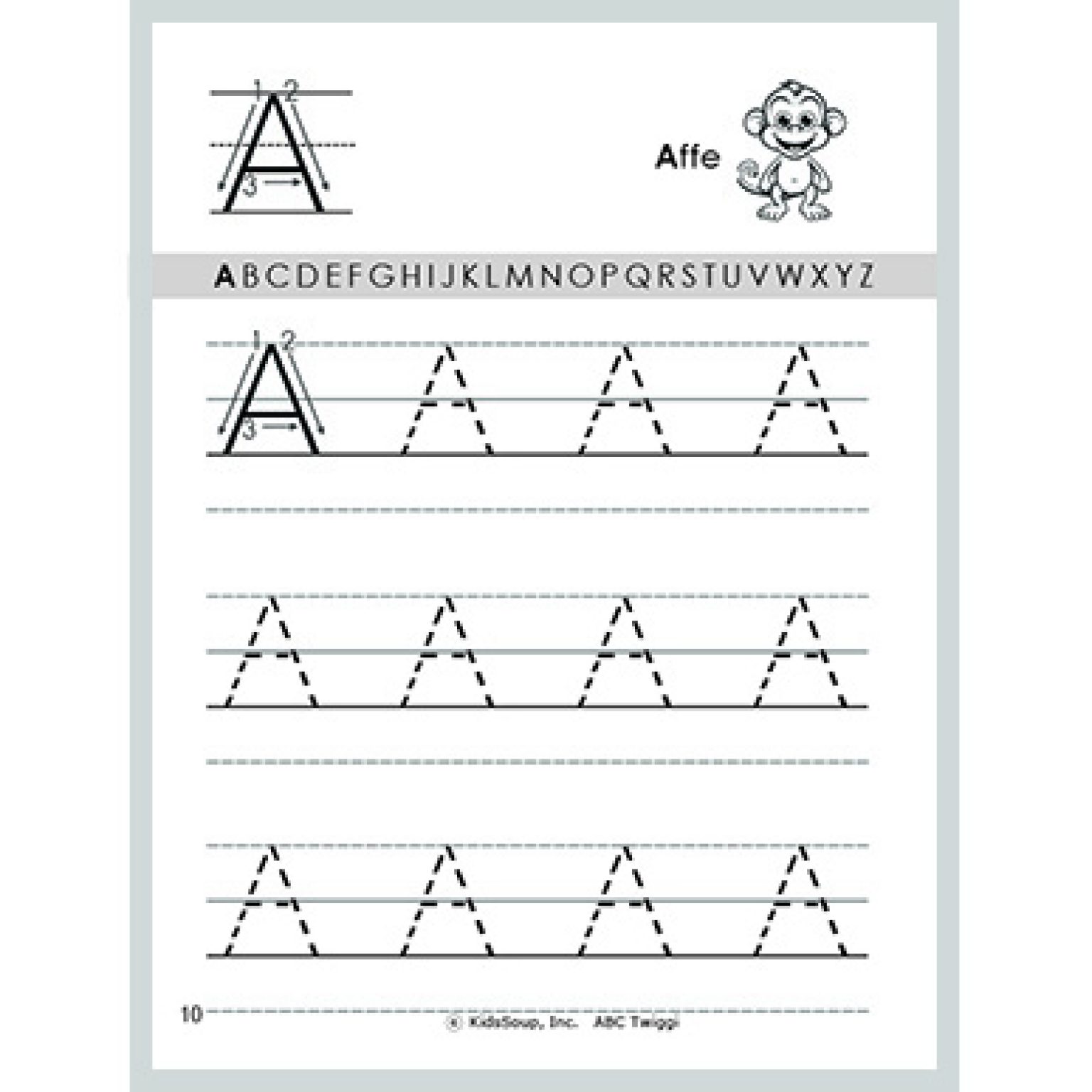  Buchstaben schreiben - ABC Twiggi 